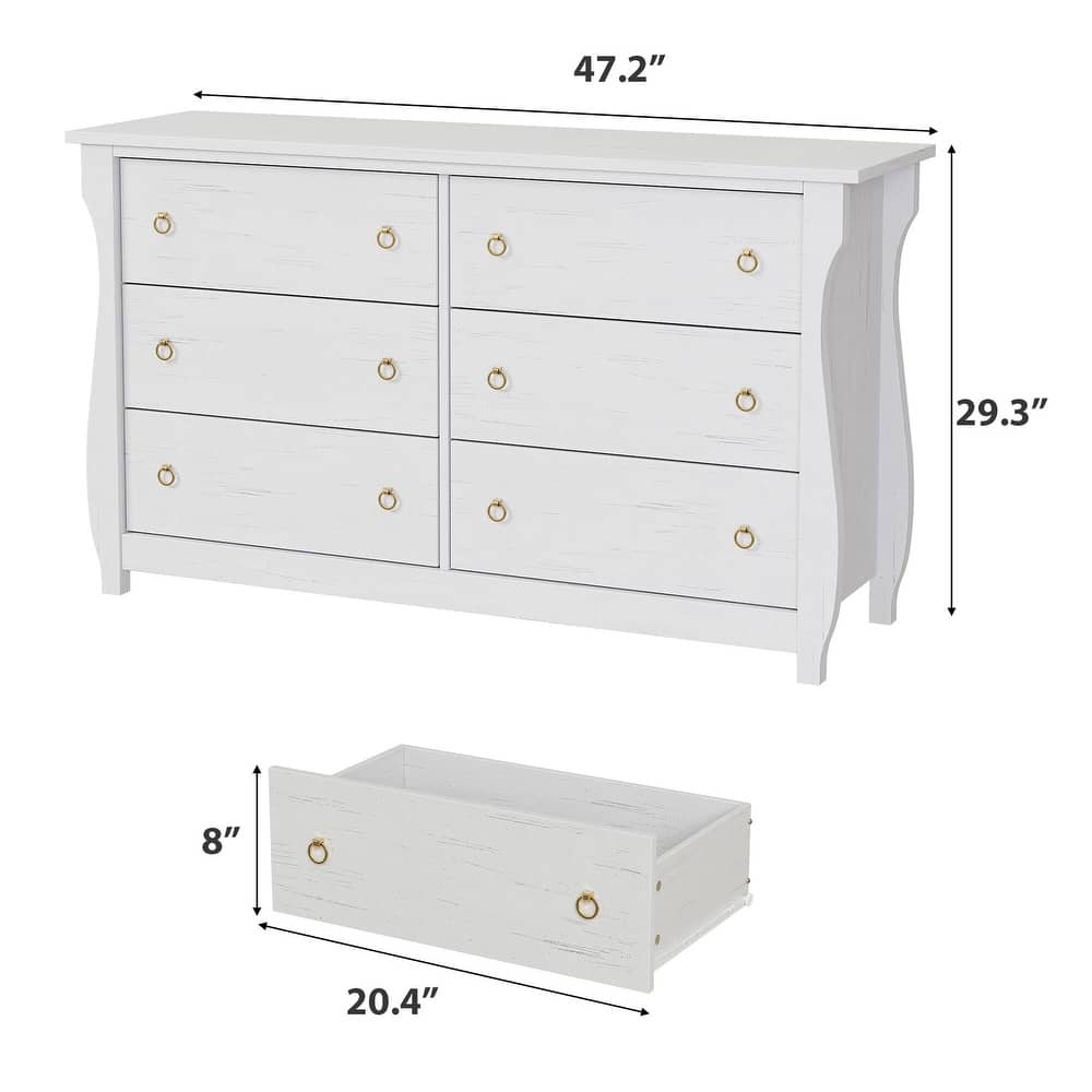 4 Drawer Bedroom Dresser, Wooden Closet Storage Dresser, 38.6 Inch Tall Dresser With Storage Freestanding Drawers