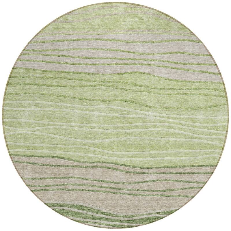 HomeRoots Striped Transitional Rectangle Outdoor Rug