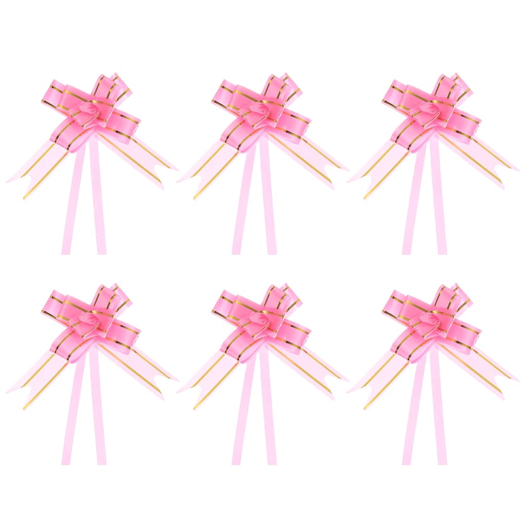 100Pcs 8" Pull Bows Gift Wrapping Pull Bow Basket Present Bow Ribbon