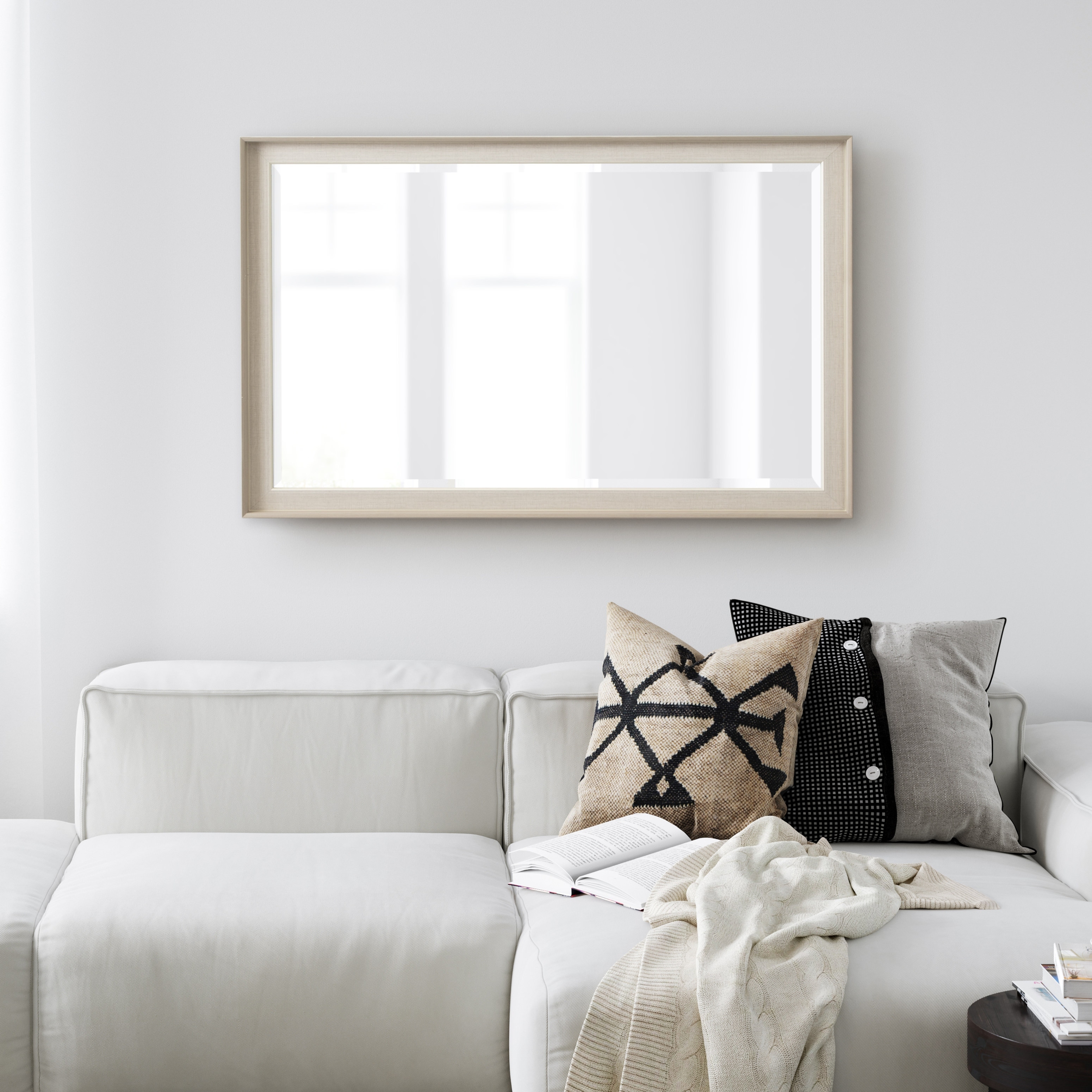 Kate and Laurel Kobert Rectangle Wall Mirror