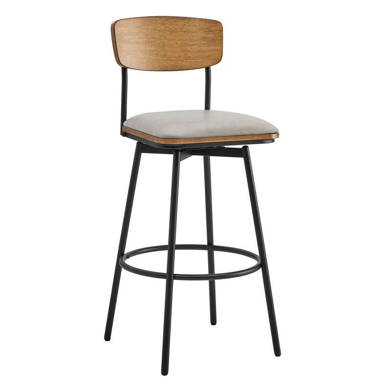 Spruce & Spring Claire Swivel Counter Height Bar Stool Set