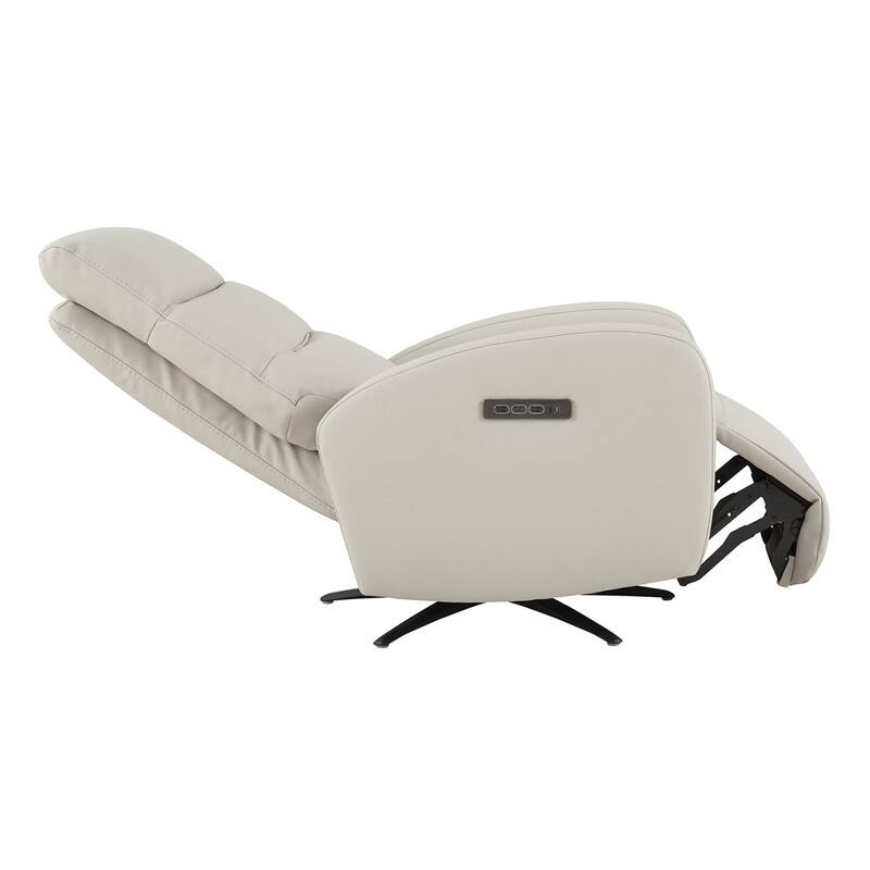 Spruce & Spring Triple-Motor Power Swivel Recliner Chair with Power Headrest