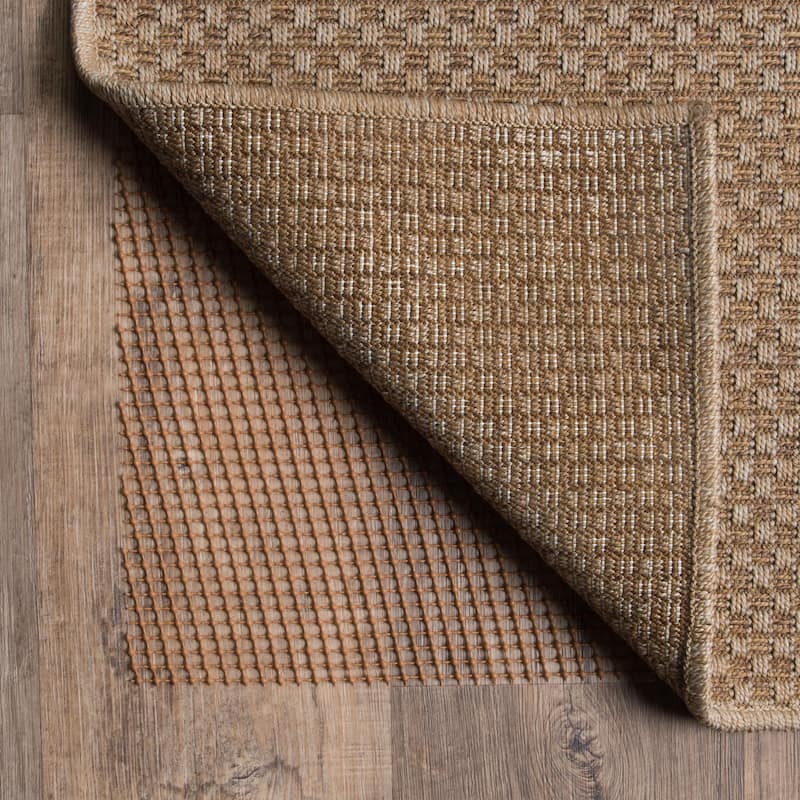 Vista Home Alfresco Outdoor Rug Pad. - Brown