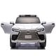 preview thumbnail 30 of 58, Licensed LEXUS LX600 24V Two-seater XXL Kids Ride,Four-wheel suspension,Bluetooth,MP3,Music,Power display Black