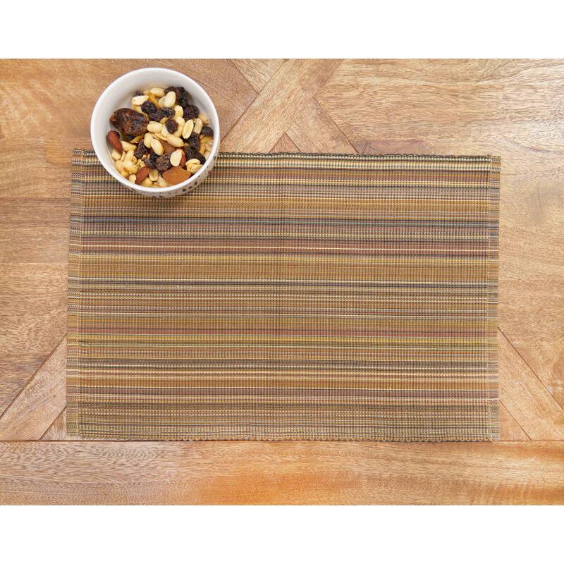 Cedar Stripes Placemat Set 6