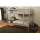 preview thumbnail 1 of 3, Somette Sydney Twin-size Bunk Bed (Mattresses Not Included) Light Gray