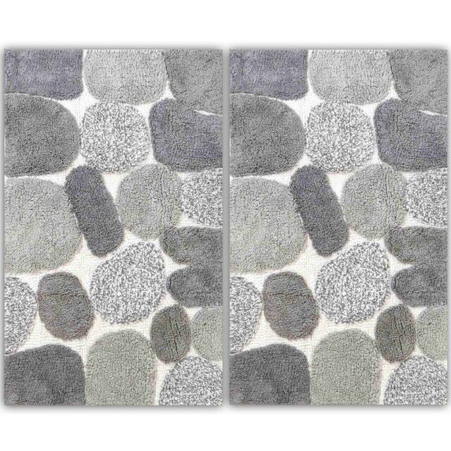 Chesapeake Pebbles 2pc Bath Rug Set