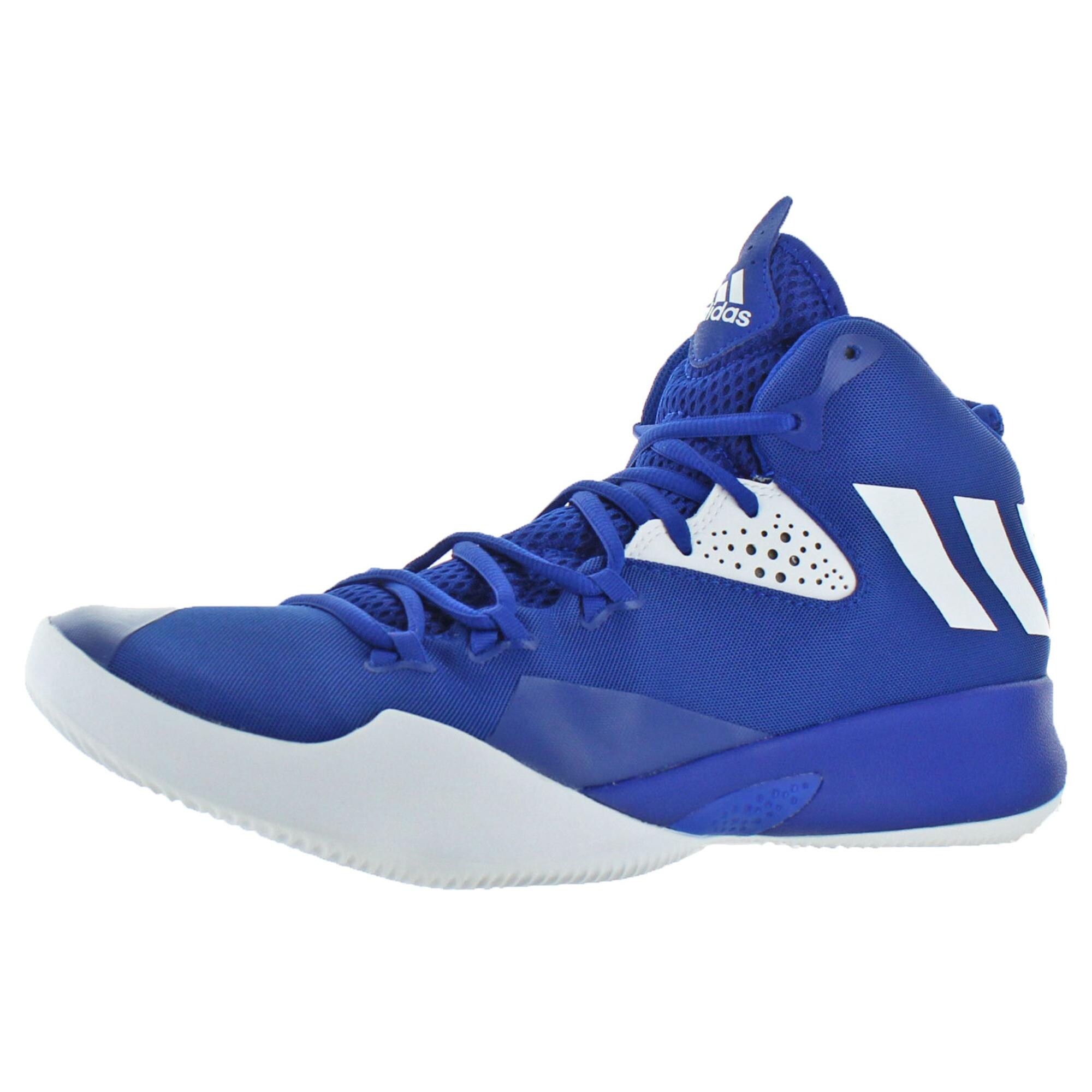 Shop Adidas Mens Dual Threat 2017 Basketball Shoes Trainers