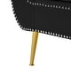 preview thumbnail 43 of 65, Armed Ottoman Bench PU Leather Bench Button Tufted Sofa Stool Bench Footrest Stoolfor Entryway, Living Room and Window