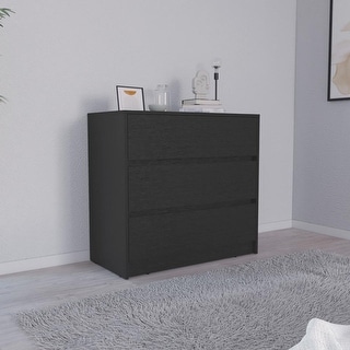 Modern Bedroom 3-Drawer Dresser, Black - Bed Bath & Beyond - 40648925 Modern Bedroom 3-Drawer Dresser, Black - Bed Bath & Beyond - 40648925
