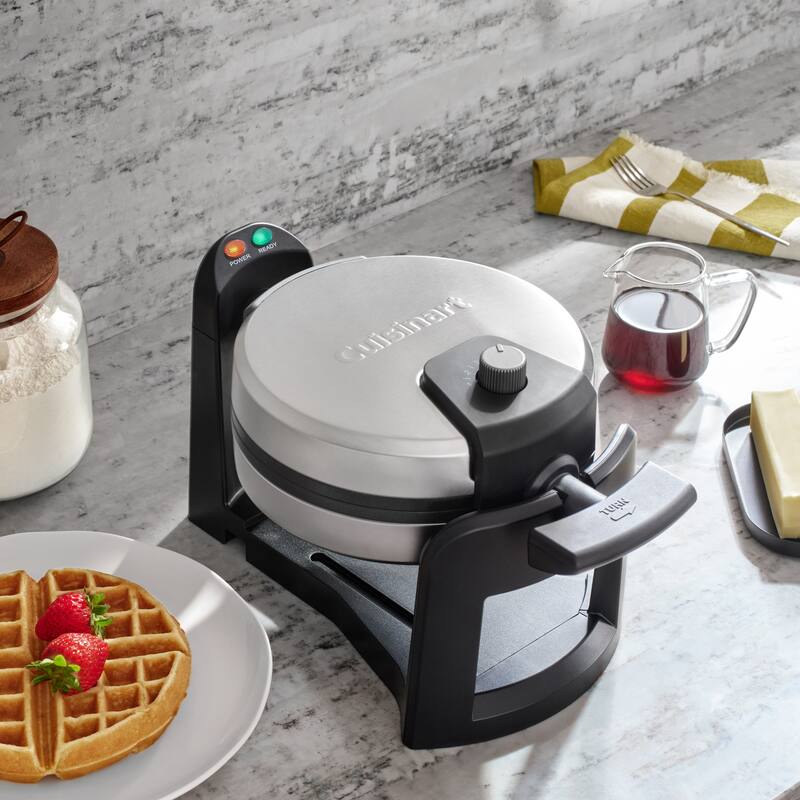 Cuisinart Round Flip Belgian Waffle Maker