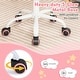 preview thumbnail 5 of 6, Gymax Kids Desk Chair Ergonomic Swivel Children Mesh Study Height
