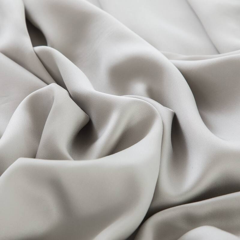400TC Cooling Sheet Set, Sateen Weave 4 Piece Bedding with 16 Inch Deep Pocket Fitted Sheet