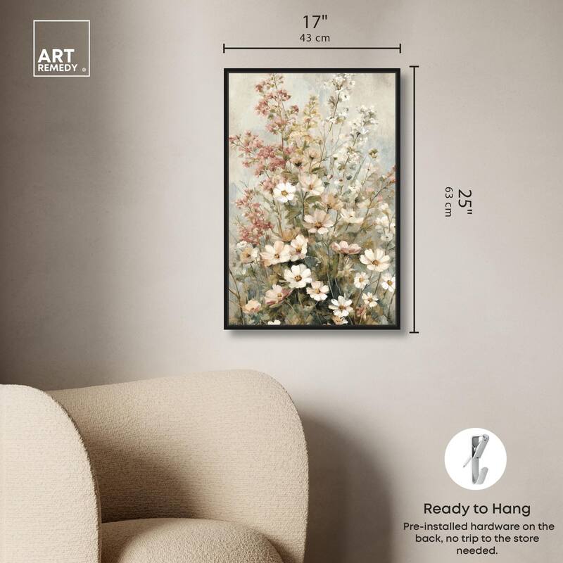 Heirloom Blossoms I Canvas by Art Remedy