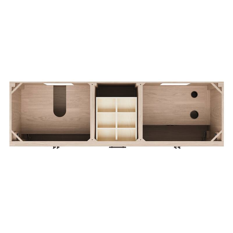 Fresca FCB4272 Silas 72" Double Free Standing Vanity Cabinet Only