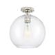 Option Polished Nickel / Clear
