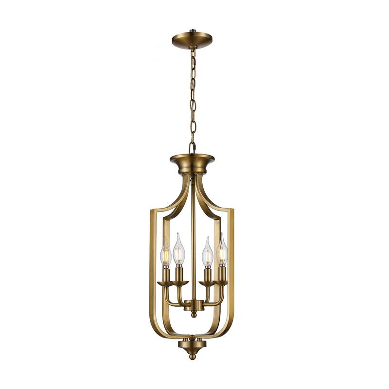 Trans Globe Foyer 4 Light Chandelier Chandelier