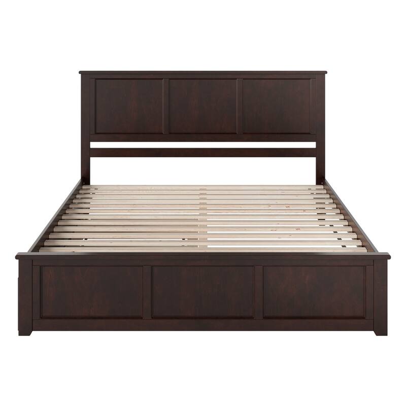 AFI Madison Platform Bed with Matching Footboard & Trundle