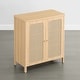 preview thumbnail 61 of 68, Spruce & Spring Boho Chic Sideboard Buffet Cabinet with Storage for Dining & Living Room