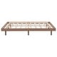 preview thumbnail 7 of 7, Wooden Full Platform Bed Frame for Kids Teens Adults, Full Size Bedframe with Solid Wood Slats Support, Not Included Headboard