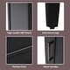 preview thumbnail 6 of 21, 20" Bathroom Vanity with Sink, Bathroom Cabinet with Two Doors, Door Shelf Storage and Adiustable Foot Pads, A Drawer