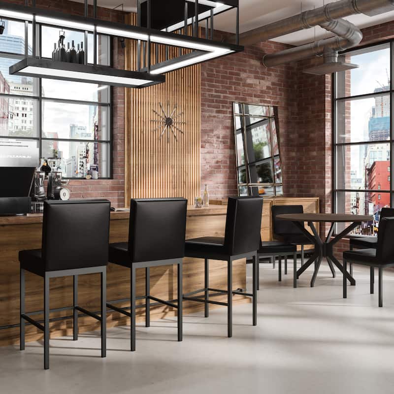 Tempo Furniture Auburn Stationary 26" Counterstool/30" Barstool by Furnish Theory