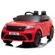 preview thumbnail 19 of 34, 12V Licensed Range Rover Kids Ride-On Car, Battery Powered Vehicle w/ Remote Control, LED Lights, Music, Spring Suspension Light Pink