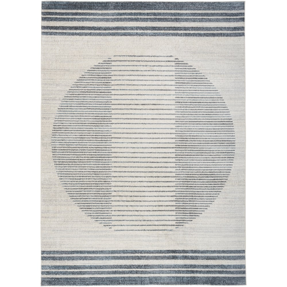 Nourison Astra Machine Washable Linear Area Rug