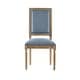 preview thumbnail 39 of 89, Regina Wood Upholstered Dining Chair by Christopher Knight Home