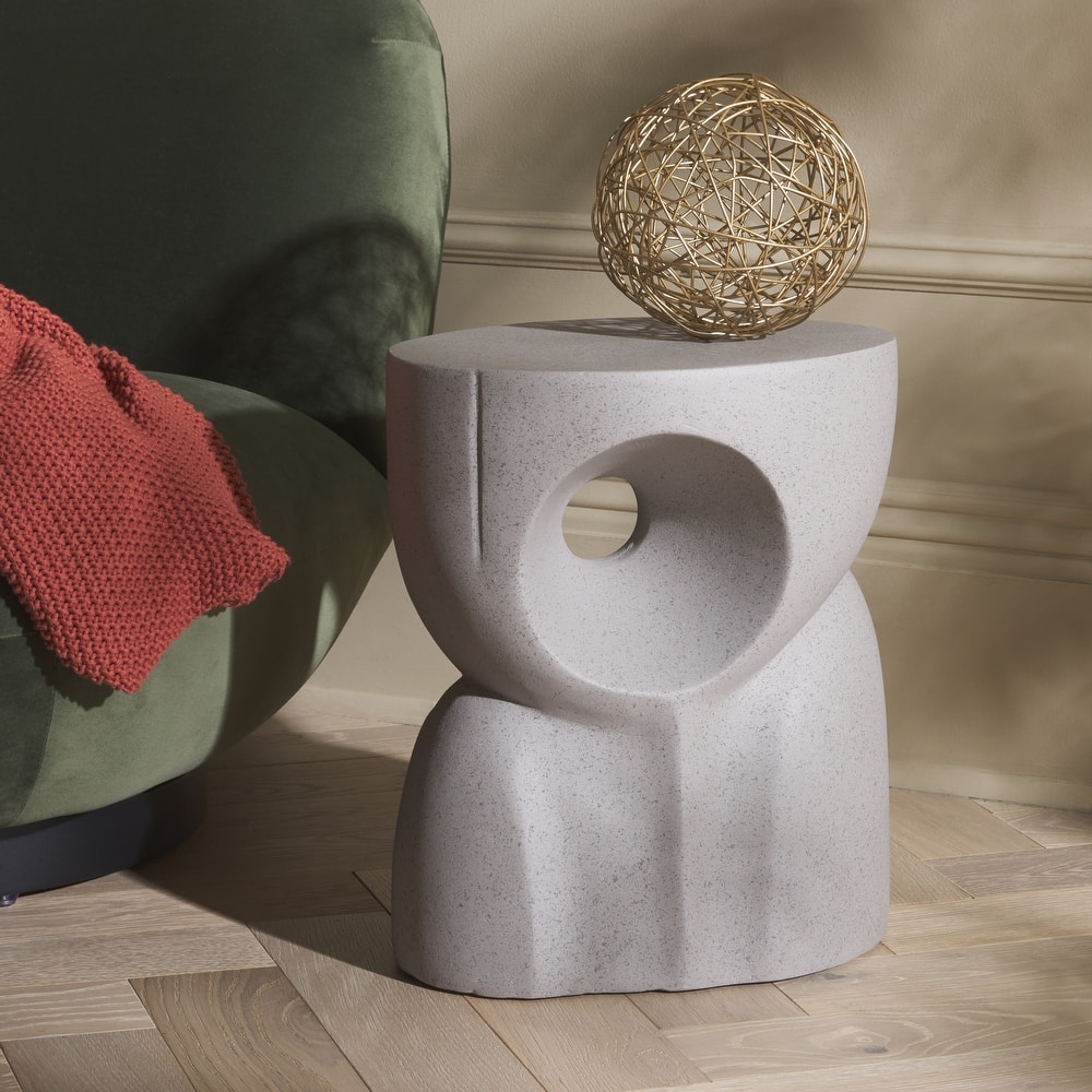 SAFAVIEH Abbi Accent Table (Fully Assembled) - 15"W x 10"D x 18"H