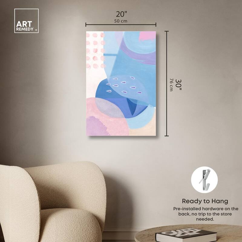 Doll Memories - Pretty Blue II Acrylic by Art Remedy, Ready to Hang