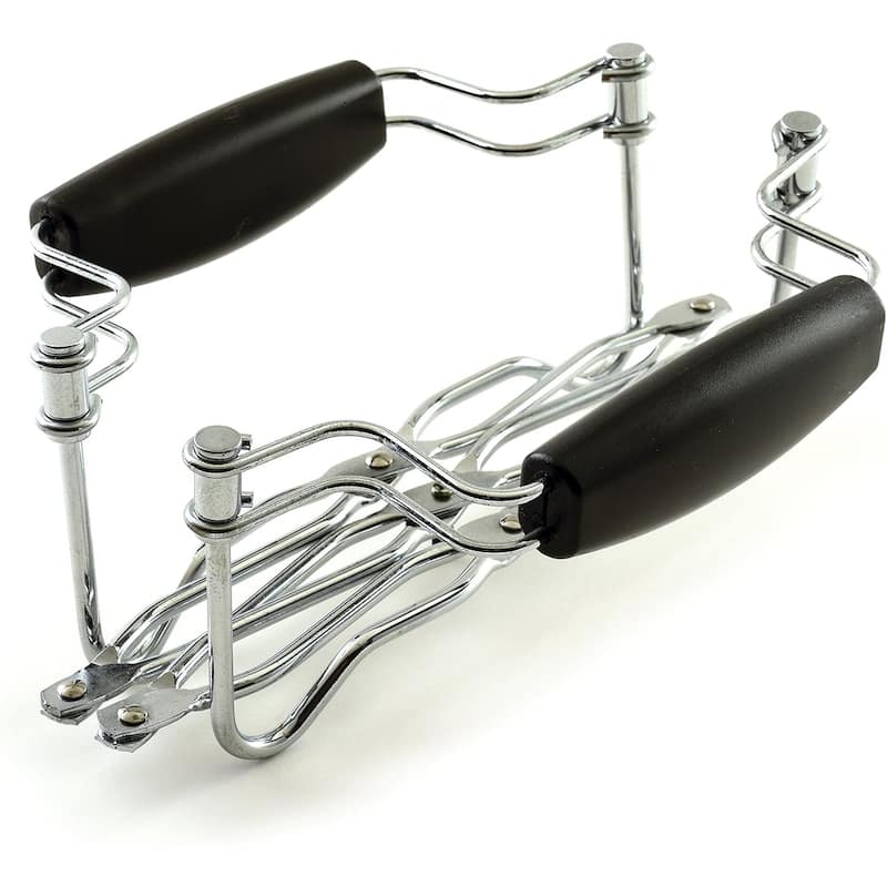 412 Adjustable Expanding Metal Trivet & Hot Plate Holder, Chrome Steel