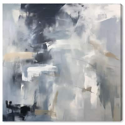 Contemplative Blues II Canvas by Art Remedy, Gallery Wrapped