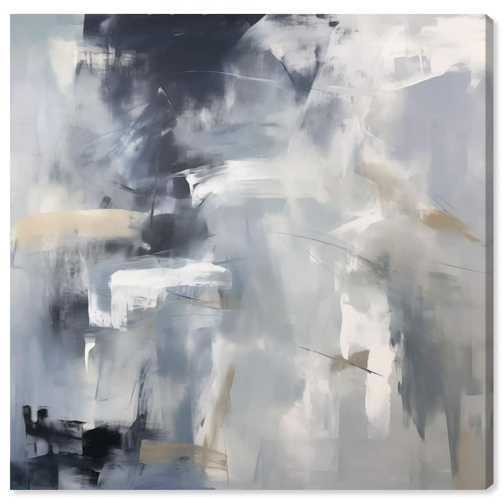 Contemplative Blues II Canvas by Art Remedy, Gallery Wrapped