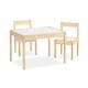 preview thumbnail 21 of 22, Avenue Greene Dreama 3-PC Kiddy Table & Chair Set - N/A Natural/White