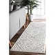 preview thumbnail 12 of 19, Nuloom Sally Faded Trellis Area Rug 2' 8" x 12' - Grey