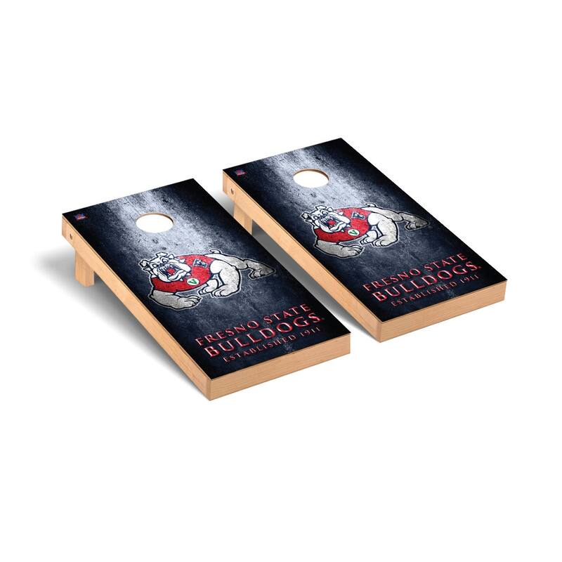 Fresno State Bulldogs Museum Cornhole Board Set