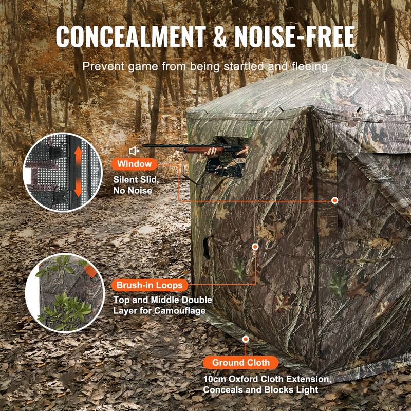 Hunting Blind Portable Resilient Hunting Tent for Turkey and Deer Hunting