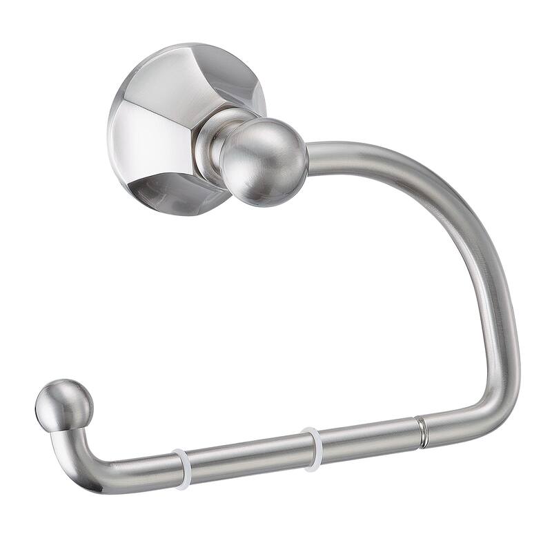 Regent Open Toilet Paper Holder - Satin Nickel