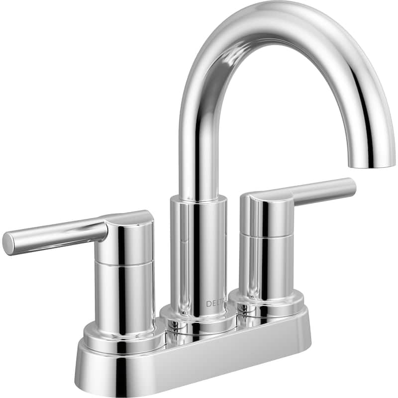 Delta 25749LF Nicoli 1.2 GPM Centerset Bathroom Faucet with Push - Chrome