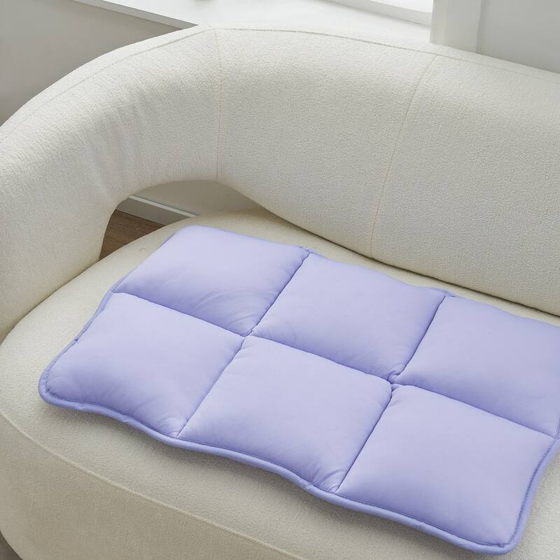 As Cool As The Other Side of The Pillow - Dog's First Coma Inducer Comforter - Purple Heather - 20" x 30"