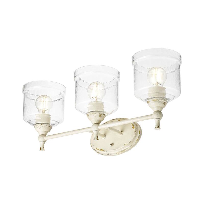 Golden Lighting 0806-BA3 HWG Keating 3 Light 24" Wide Vanity Light
