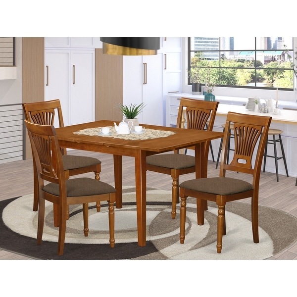 5-piece Small Dining Table and 4 Kitchen Chairs. Opens flyout.