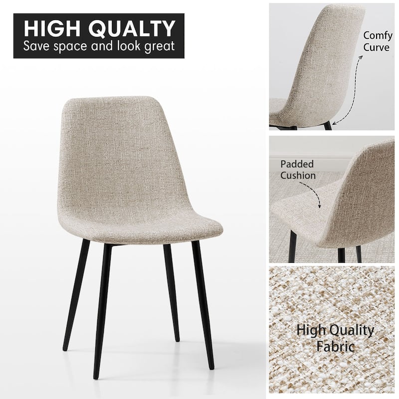 Upholstered Side Dining Chair (Set of 4)