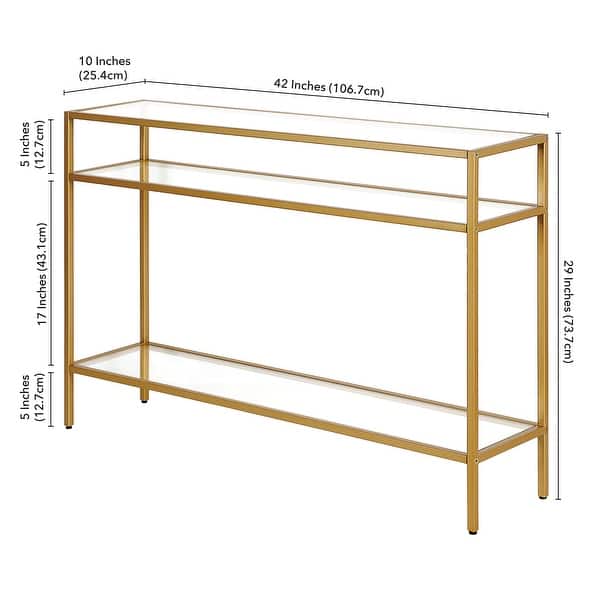 dimension image slide 2 of 5, Siviline Console Table