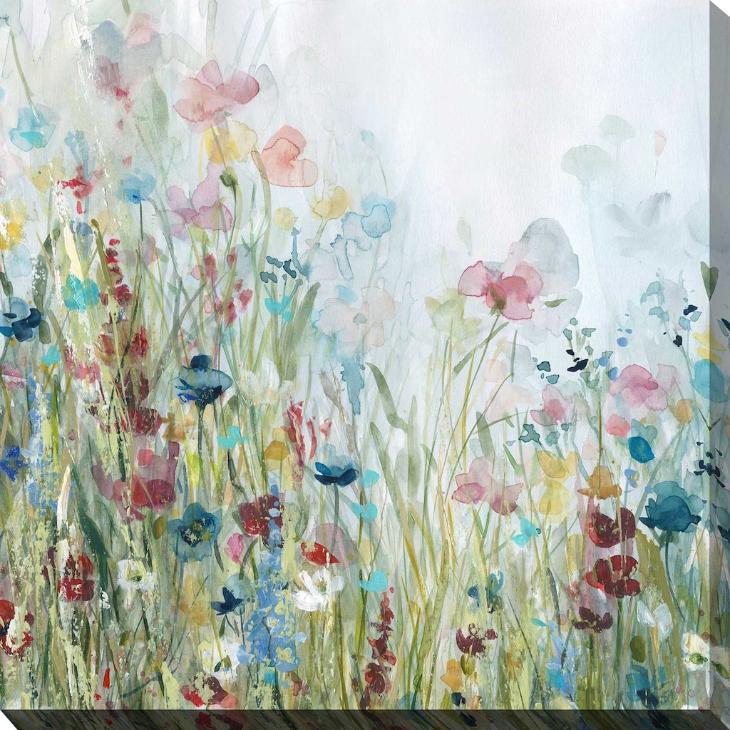 "Wildflower Meadow" by Carol Robinson Print on Canvas