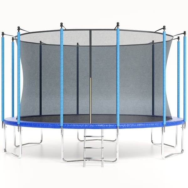 slide 2 of 8, Trampolines with Safty Enclosure Recreational Trampolines