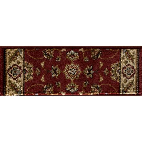 Portica Red and Tan Woven Area Rug