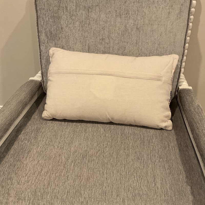 HERAT ORIENTAL Handmade Chenille Throw Pillow