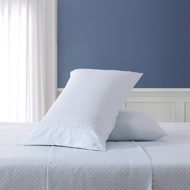 Nautica Printed Cooling Bed Sheet Sets